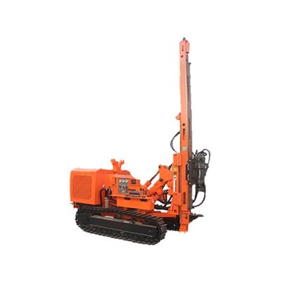 84KW Crawler monté pilote de pile solaire 4 cylindres 20 - 100m profondeur de forage