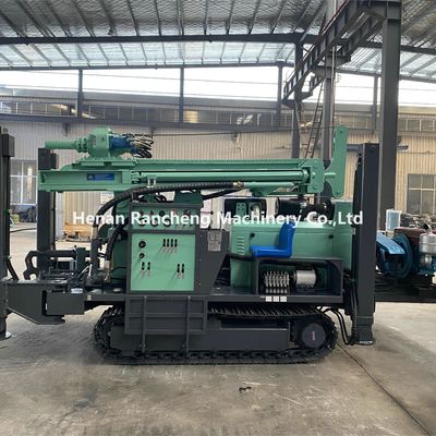 800m 154KW Cummins Hydraulique Crawler Machine de forage de forage pour le forage de la roche