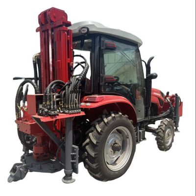 Machine hydraulique de forage de puits d'eau de 260 m 4500 kg avec force de levage de 12 t