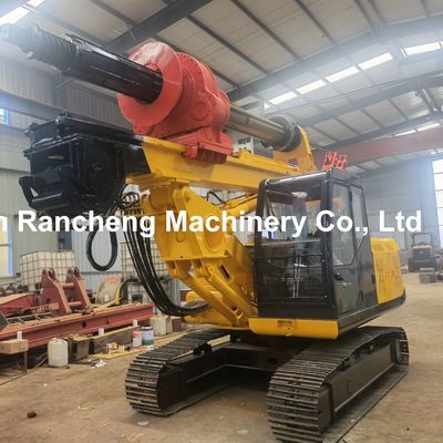 RCQ515M Mini pile de forage Rig de forage de la profondeur de 15m hydraulique petite machine de forage rotatif