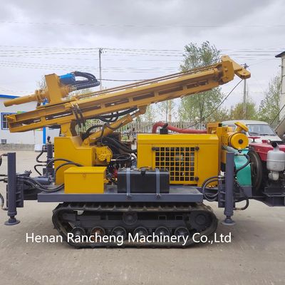 150 m machine hydraulique de forage de puits d'eau pour 17 à 31 m3/min de consommation d'air