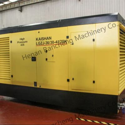 Compresseurs à vis portables à moteur diesel Yuchai 25 bars 400 CV
