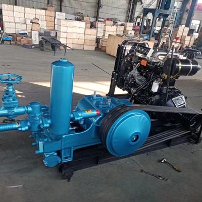 Pompe à boue de type moteur diesel, max. 600L/min, trépied horizontal, penthouse à double effet, pompe à piston Detroit