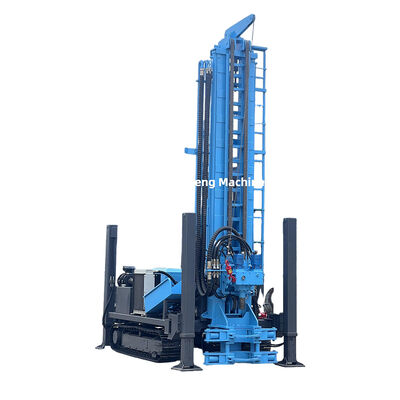 Équipement de forage de puits d'eau à 800 m de profondeur 153 kW Moteur 140 mm - 500 mm de diamètre