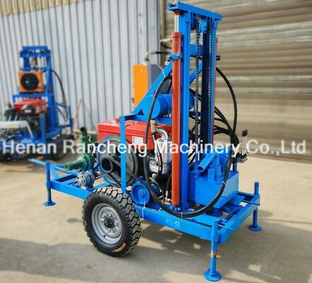 Profondeur de forage de 150 m Machine de forage portable de puits d'eau avec diamètre de forage de 450 mm